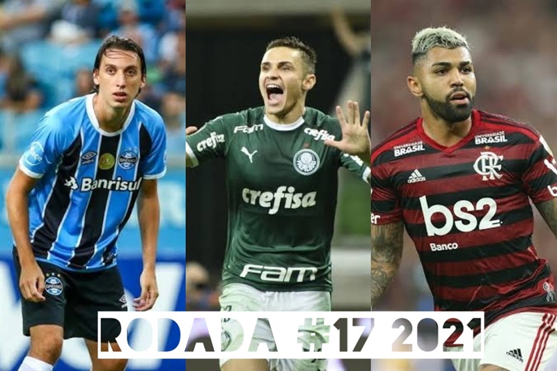 TOP 3 por posição, dicas e unanimidades da rodada #17 do Cartola FC 2021 - Campeonato Brasileiro. As dicas do Cartola FC Brasil para a 17ª rodada tem como melhor escalação e dicas os times do Flamengo, Palmeiras e Grêmio