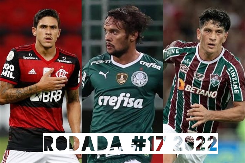 TOP 3 por posição, dicas e unanimidades da rodada #17 do Cartola FC 2022 - Campeonato Brasileiro. As dicas do Cartola FC Brasil para a 17ª rodada tem como melhor escalação e dicas os times do Flamengo, Atlético-MG e Palmeiras