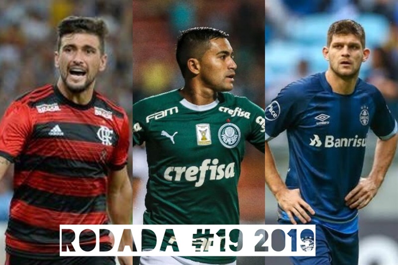 TOP 3 por posição, dicas e unanimidades da rodada #19 do Cartola FC 2019 - Campeonato Brasileiro. As dicas do Cartola FC Brasil para a 19ª rodada tem como melhor escalação e dicas os times do São Paulo, Palmeiras e Bahia