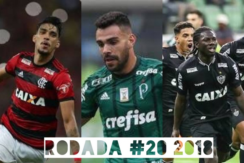 TOP 3 por posição, dicas e unanimidades da rodada #20 do Cartola FC 2018 - Campeonato Brasileiro. As dicas do Cartola FC Brasil para a 20ª rodada tem como melhor escalação e dicas os times do Flamengo, Palmeiras e Grêmio