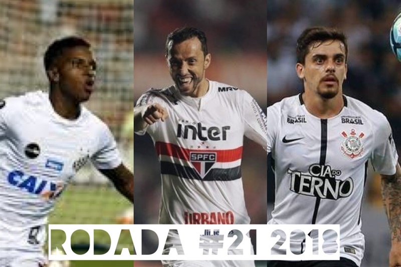 TOP 3 por posição, dicas e unanimidades da rodada #21 do Cartola FC 2018 - Campeonato Brasileiro. As dicas do Cartola FC Brasil para a 21ª rodada tem como melhor escalação e dicas os times do São Paulo, Santos e Corinthians
