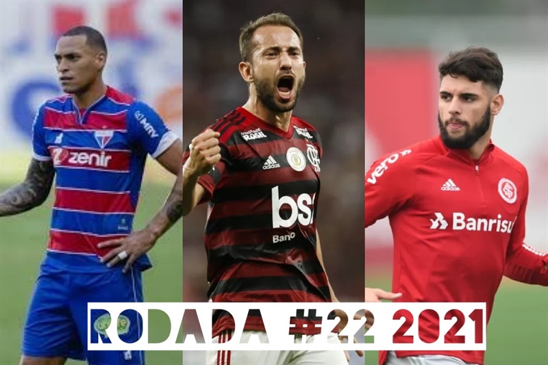 TOP 3 por posição, dicas e unanimidades da rodada #22 do Cartola FC 2021 - Campeonato Brasileiro. As dicas do Cartola FC Brasil para a 22ª rodada tem como melhor escalação e dicas os times do Ceará, Internacional e Flamengo