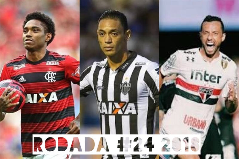 TOP 3 por posição, dicas e unanimidades da rodada #24 do Cartola FC 2018 - Campeonato Brasileiro. As dicas do Cartola FC Brasil para a 24ª rodada tem como melhor escalação e dicas os times do São Paulo, Flamengo e Santos