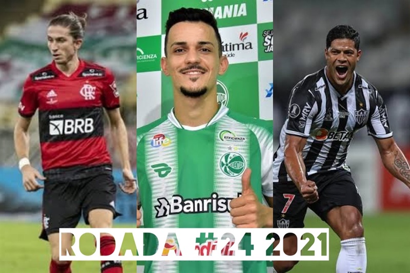 TOP 3 por posição, dicas e unanimidades da rodada #24 do Cartola FC 2021 - Campeonato Brasileiro. As dicas do Cartola FC Brasil para a 24ª rodada tem como melhor escalação e dicas os times do Atlético-MG, Internacional e Flamengo