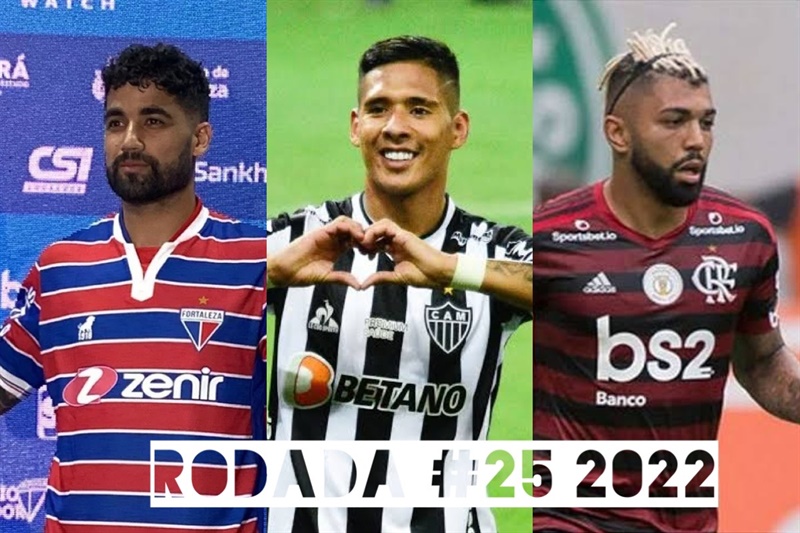 TOP 3 por posição, dicas e unanimidades da rodada #25 do Cartola FC 2022 - Campeonato Brasileiro. As dicas do Cartola FC Brasil para a 25ª rodada tem como melhor escalação e dicas os times do Flamengo, Palmeiras e Santos