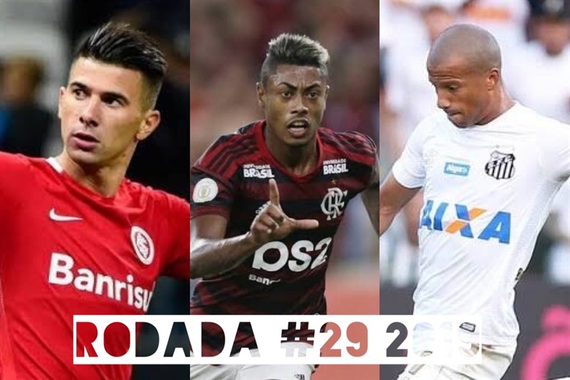 TOP 3 por posição, dicas e unanimidades da rodada #29 do Cartola FC 2019 - Campeonato Brasileiro. As dicas do Cartola FC Brasil para a 29ª rodada tem como melhor escalação e dicas os times do Flamengo, Atlético-MG e Santos