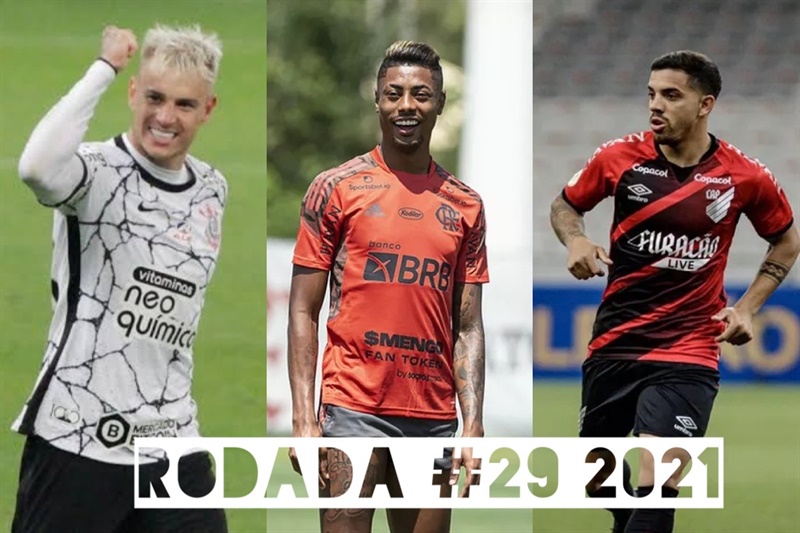 TOP 3 por posição, dicas e unanimidades da rodada #29 do Cartola FC 2021 - Campeonato Brasileiro. As dicas do Cartola FC Brasil para a 29ª rodada tem como melhor escalação e dicas os times do Bahia, Corinthians e Sport