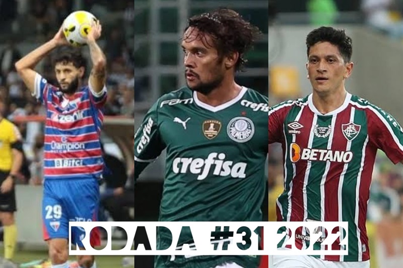 TOP 3 por posição, dicas e unanimidades da rodada #31 do Cartola FC 2022 - Campeonato Brasileiro. As dicas do Cartola FC Brasil para a 31ª rodada tem como melhor escalação e dicas os times do Fluminense, Internacional e Palmeiras