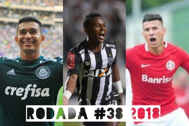 TOP 3 por posição, dicas e unanimidades da rodada #38 do Cartola FC 2018 - Campeonato Brasileiro. As dicas do Cartola FC Brasil para a 38ª rodada tem como melhor escalação e dicas os times do Internacional, Palmeiras e Flamengo