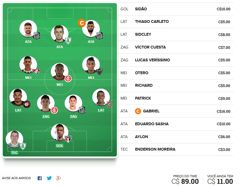 Dicas da primeira rodada #1 do Cartola FC 2018 - Seleção do Cartola FC Brasil. Acesse nosso time e confira as dicas de escalação para mitar na 1ª rodada do Campeonato Brasileiro 2018