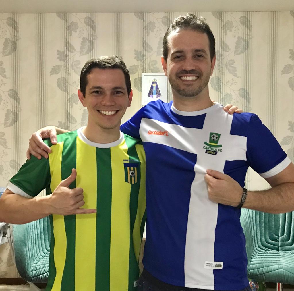 Bruno e Rodrigo comandam o Cartola FC Brasil